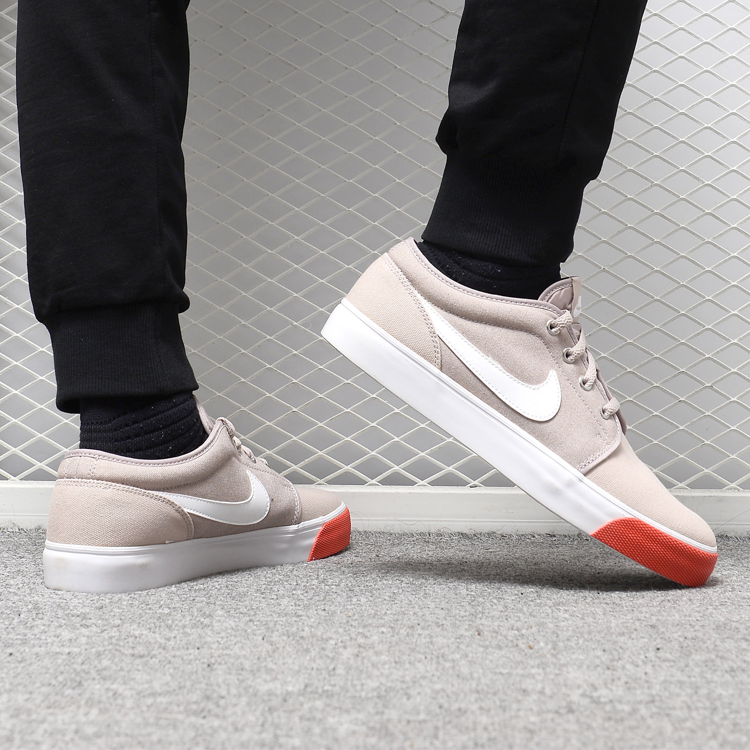 Nike/耐克正品当季新款 Toki Low 男子帆布复古休闲运动鞋555272 - 图2