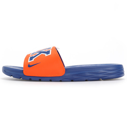 Nike/耐克正品 BENASSI SOLARSOFT NBA 男子勇士湖人拖鞋917551 - 图3