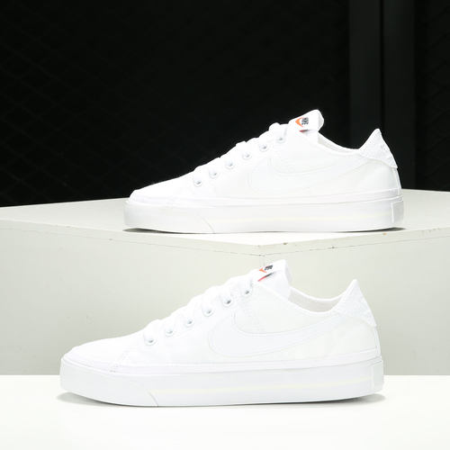 Nike/耐克正品新款女子运动鞋舒适小白鞋低帮休闲板鞋 CZ0294-100 - 图0