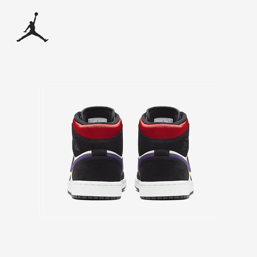 Nike/耐克正品Jordan 1 AJ1 Mid男子运动篮球鞋852542-005 - 图1