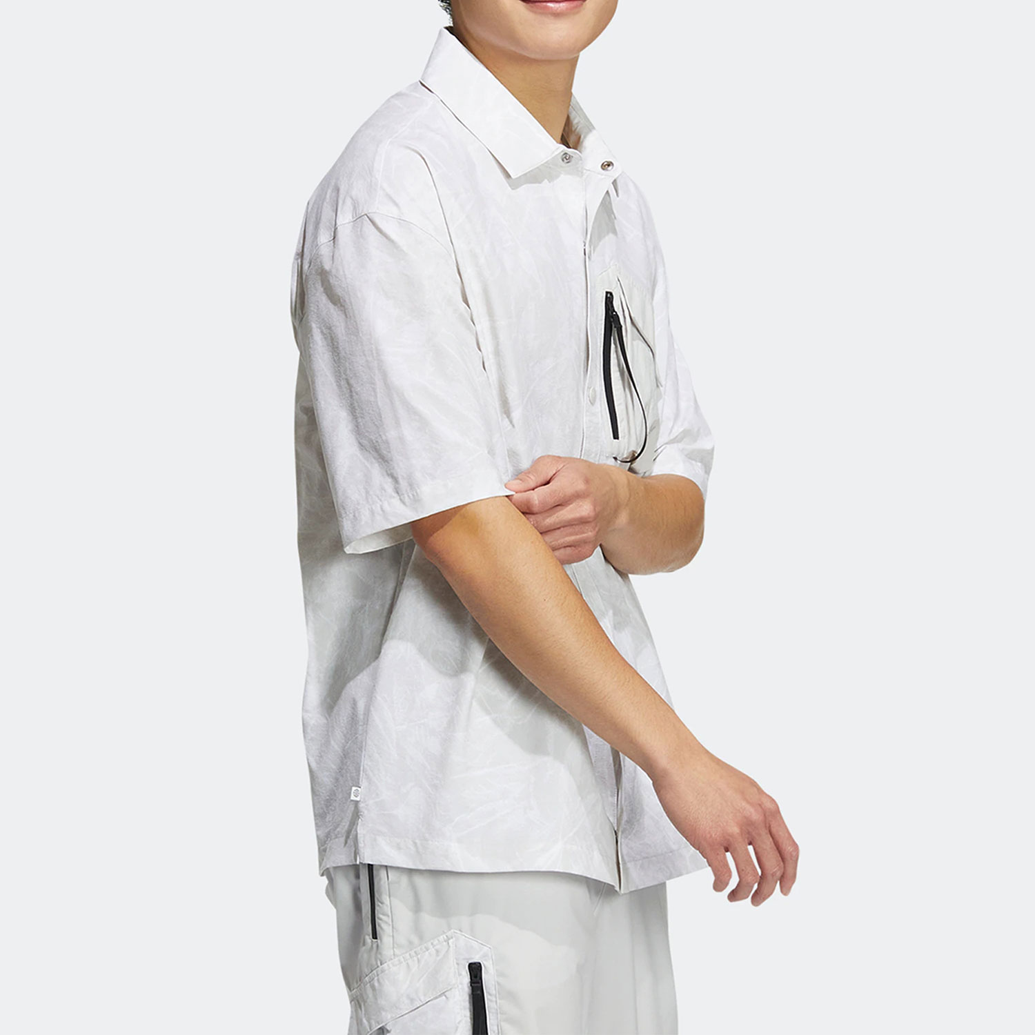 Adidas/阿迪达斯正品三叶草IM SHIRT男子运动短袖衬衫HS9472 - 图1