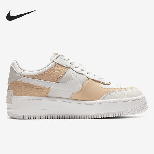 Nike/耐克正品E AF1 SHADOW 新款复古女子运动休闲板鞋CK3172-002 - 图1