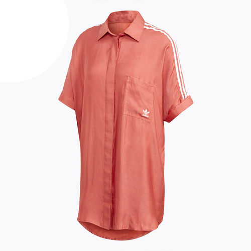Adidas/阿迪达斯正品 SATIN DRESS 三叶草女子连衣裙 FM2618 - 图3