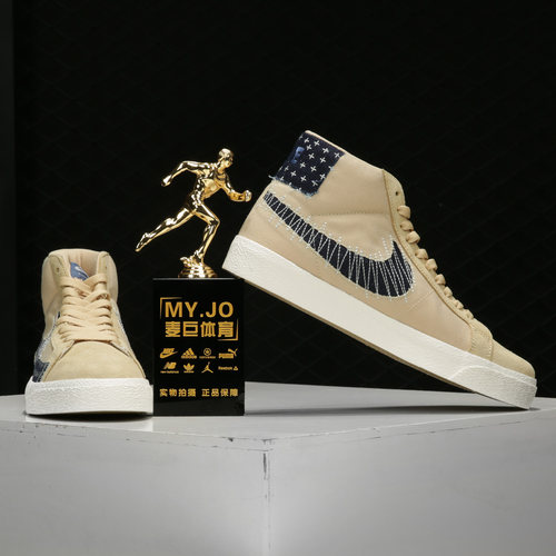 Nike/耐克正品当季新款男子高帮休闲鞋开拓者休闲鞋CT0715 - 图2