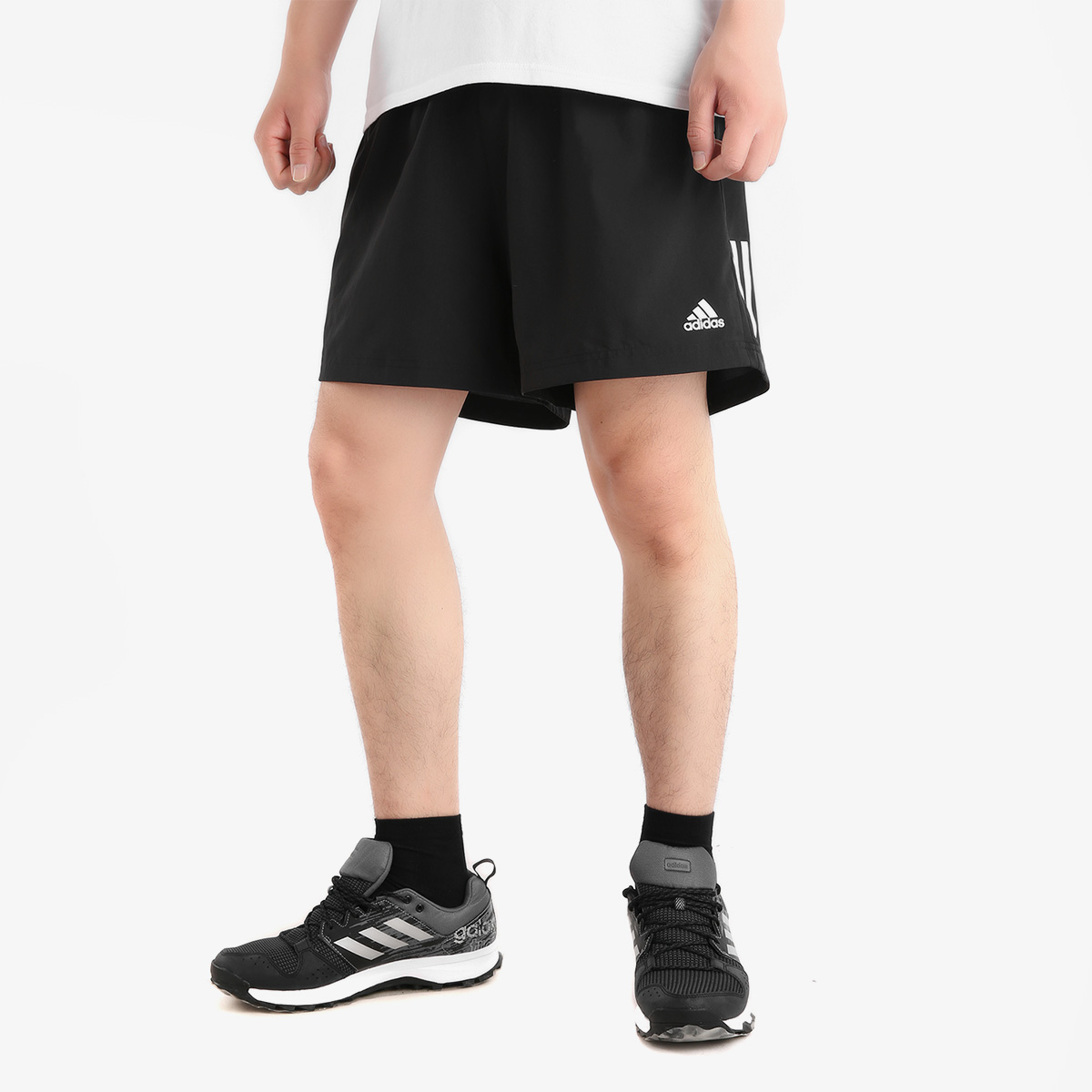 Adidas/阿迪达斯正品2019新款男子OWN THE RUN SH梭织短裤 DQ2557-图2