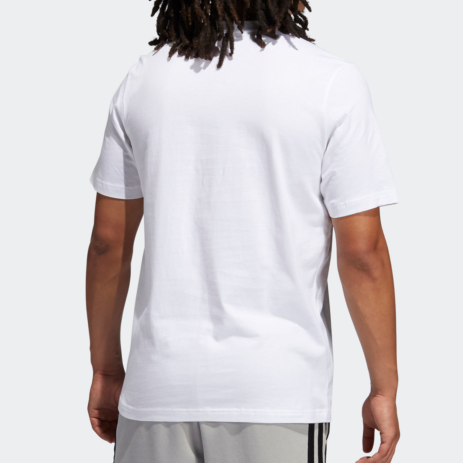 Adidas/阿迪达斯正品新款男子篮球休闲运动短袖T恤 GL4426 - 图1