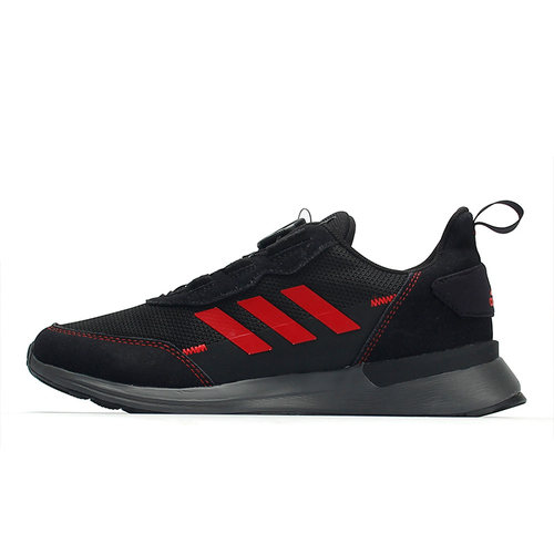 Adidas/阿迪达斯官方正品 RapidaRun BOA K 大童运动跑步鞋FU7314 - 图3