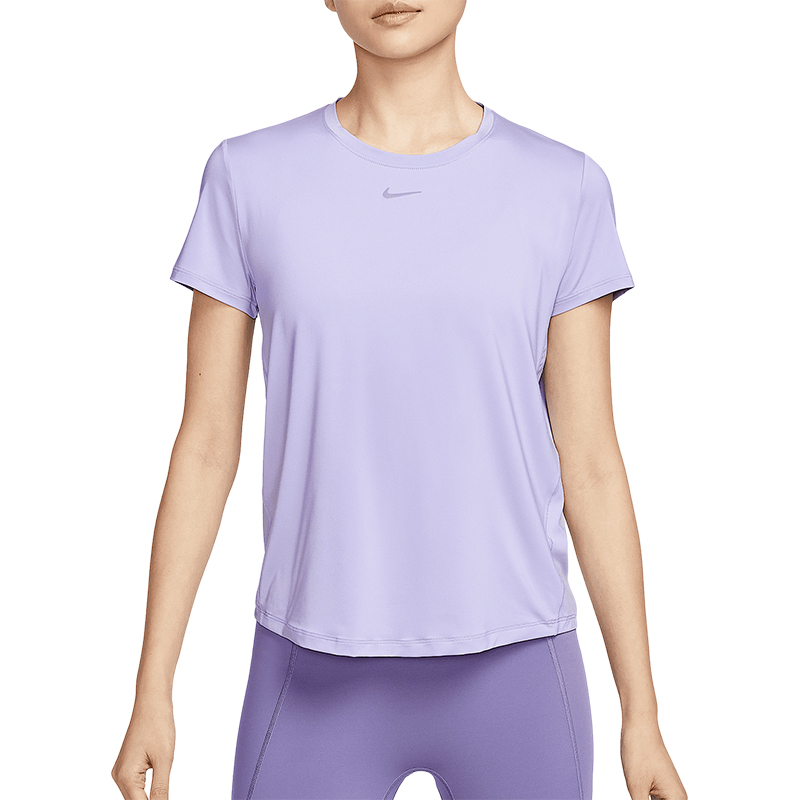 Nike/耐克官方正品2025女士透气训练瑜伽跑步健身短袖FN2799-533 - 图3