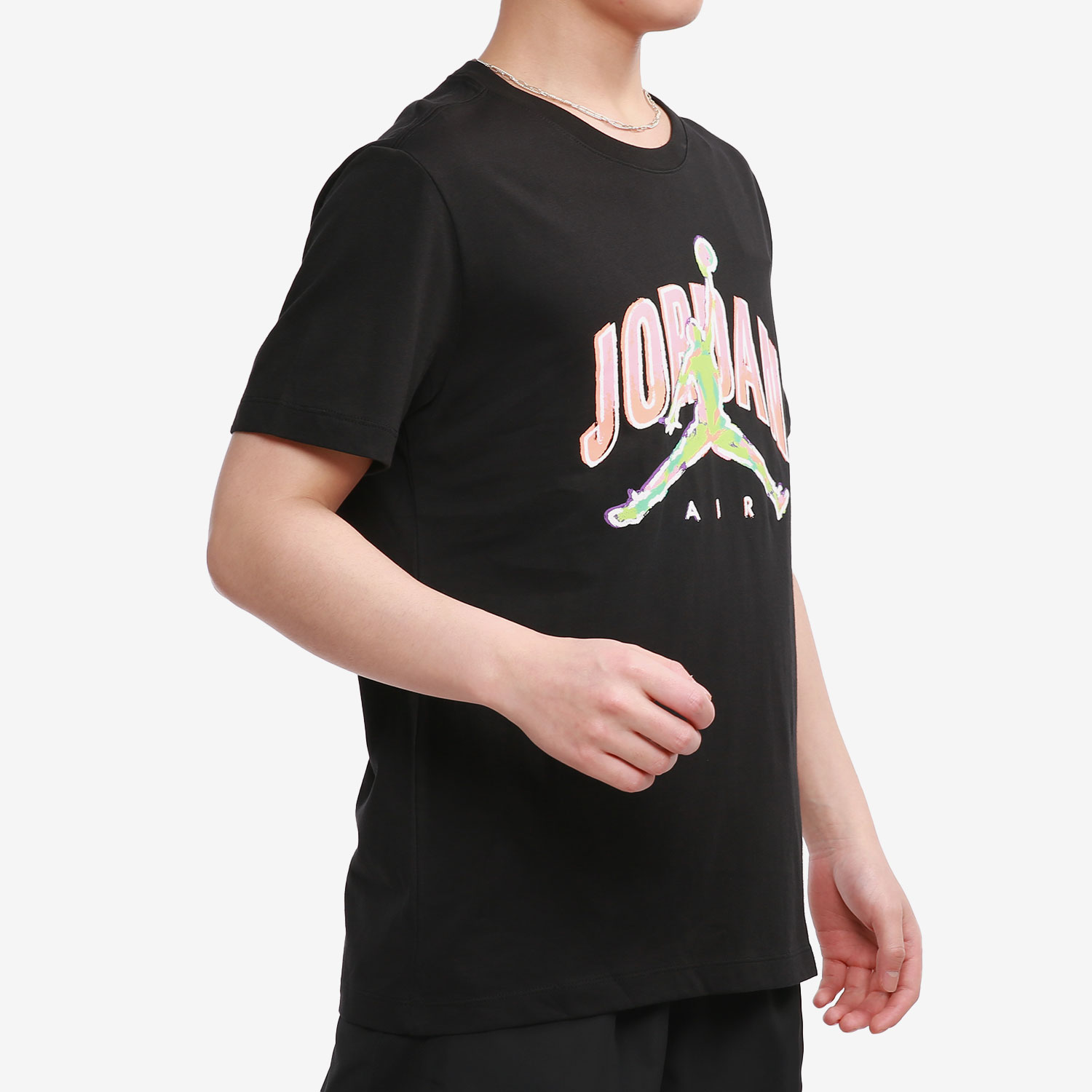 Nike/耐克正品 AIR JORDAN 当季新款男子休闲短袖T恤 CZ8384-010 - 图0