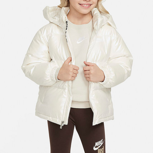 Nike/耐克正品Twinkle小童珠光面料保暖羽绒外套FZ1960-133 - 图1