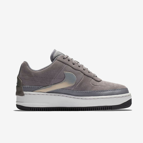 Nike耐克正品Air Force 1女子低帮耐磨包裹性拼接板鞋BQ3163-001 - 图0