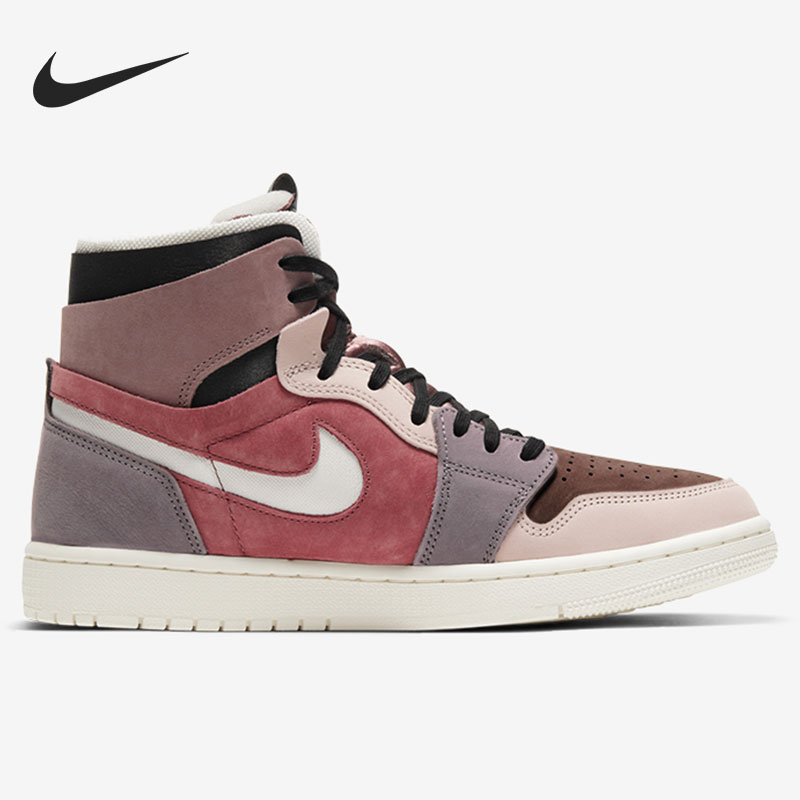 Nike/耐克官方正品 AIR JORDAN 1 女子高帮休闲运动鞋CT0979-602 - 图1