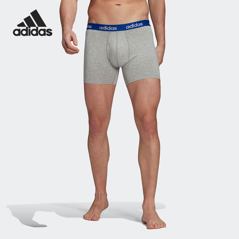 Adidas/阿迪达斯正品 LINEAR BRIEF 2p男子训练运动内裤 GN2072-图2