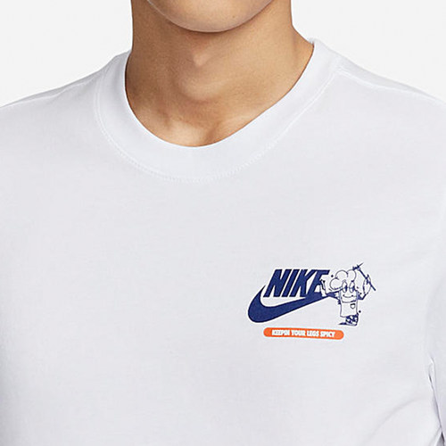 Nike/耐克正品时尚透气夏季新款男士运动休闲短袖上衣FV3755-100 - 图0