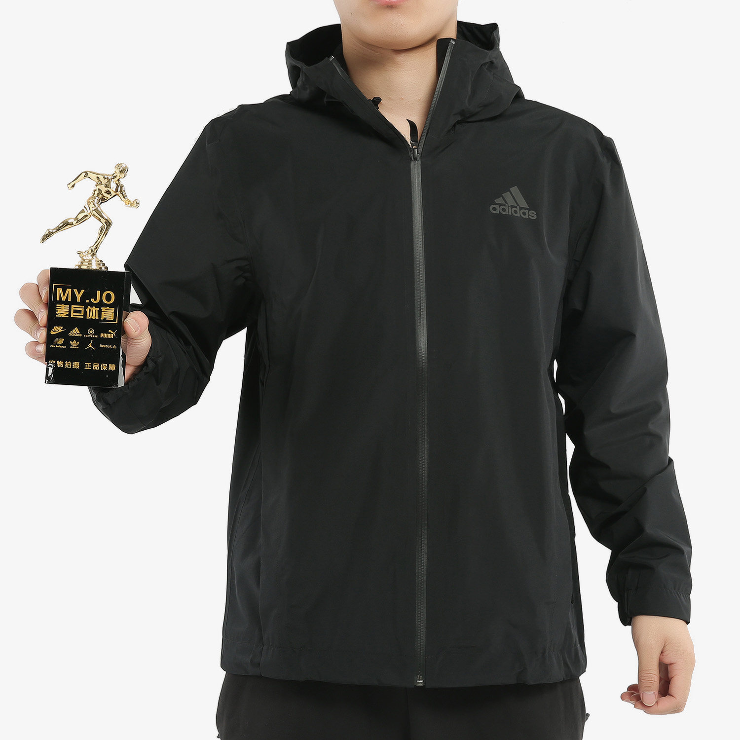 adidas /阿迪达斯正品bsc cp jkt 麦巨鞋类运动茄克/外套
