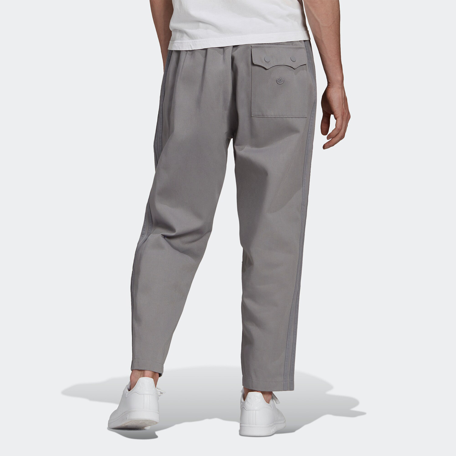 Adidas/阿迪达斯官方正品 TWILL PANT三叶草男子运动长裤 H11372-图0