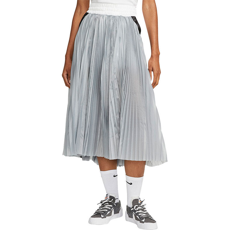 Nike/耐克正品sacai 当季新款女子休闲半身裙CZ4683-100 - 图3