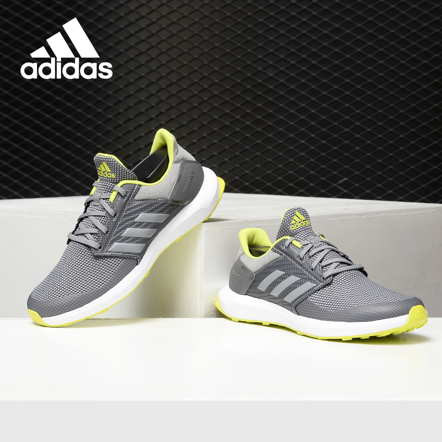 Adidas/阿迪达斯正品RapidaRun K wide 小童休闲运动鞋童鞋BY2705