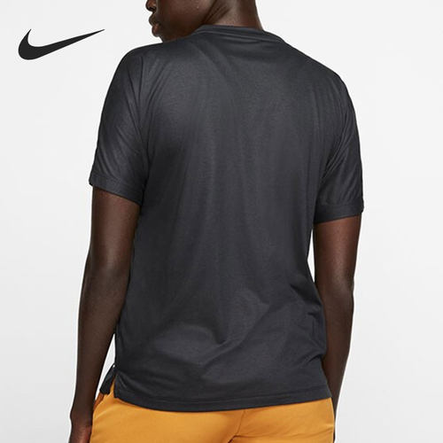 Nike/耐克正品当季新款女子运动休闲舒适透气T恤短袖 CV8115-010 - 图0