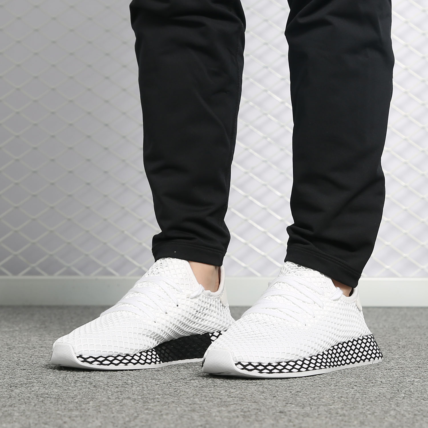 Adidas/阿迪达斯正品2019新款 DEERUPT RUNNER男女休闲鞋B41767-图2