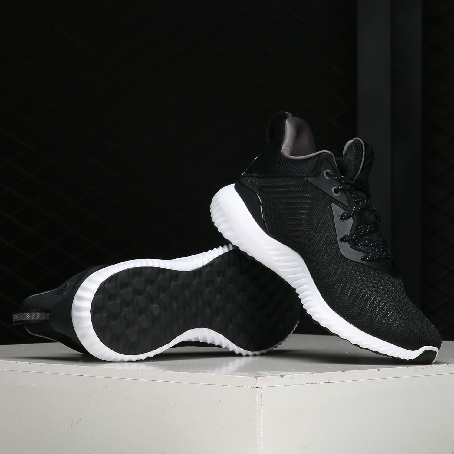 Adidas/阿迪达斯正品 Alphabounce EK阿尔法男女跑步鞋 GW2268-图0