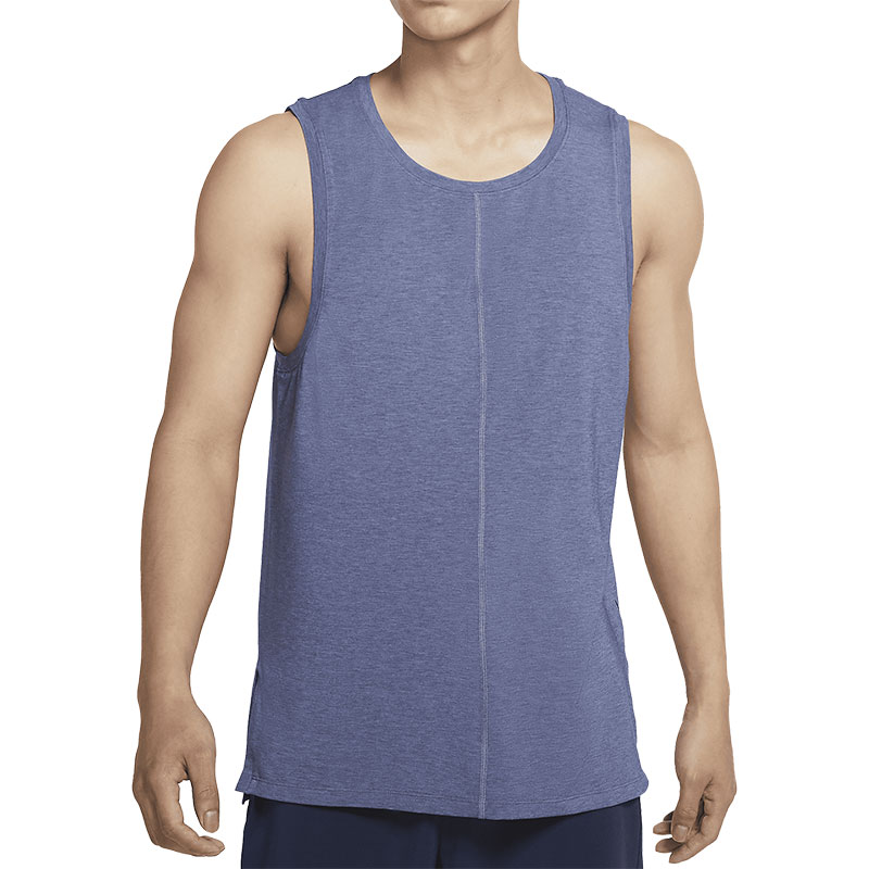 Nike/耐克官方正品YOGA男子透气排汗瑜伽运动无袖背心 BV4037-图3