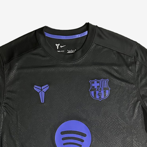 Nike/耐克正品FCBarcelona新款休闲训练短袖经典足球衣IM7853-011 - 图0