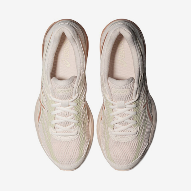 Asics/亚瑟士正品GEL-FLUX 4女子复古透气低帮跑步鞋1012A523-106 - 图0