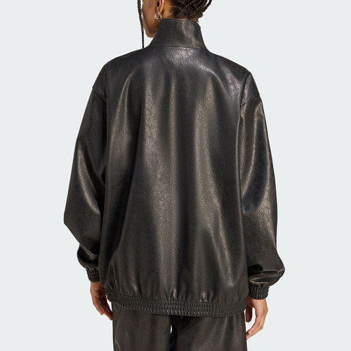 Adidas/阿迪达斯正品三叶草女士日常运动休闲立领耐穿外套JW7326 - 图1