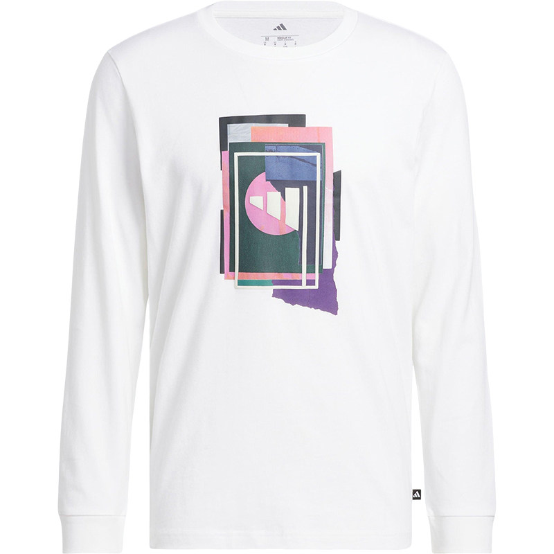 Adidas/阿迪达斯官方正品M BTC GFX LS T男士高尔夫长袖JX1756,淘宝优惠券,粉丝福利购,淘宝优惠卷