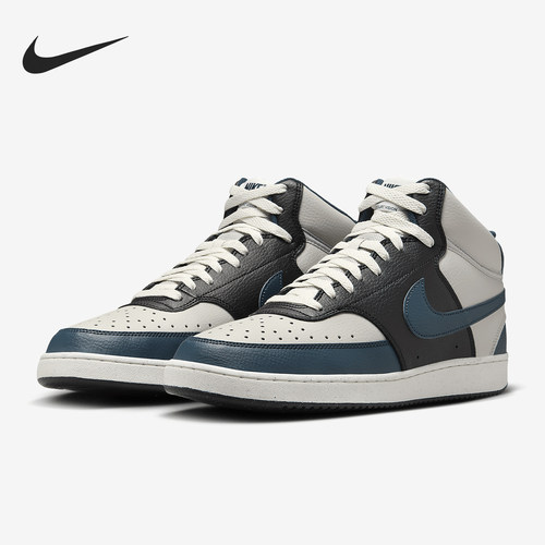 Nike/耐克正品Court Vision Mid男士复古运动板鞋DN3577-004 - 图0