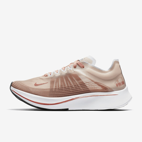 Nike/耐克正品ZOOM FLY SP 女子马拉松竞速大logo跑步鞋 AJ8229 - 图0