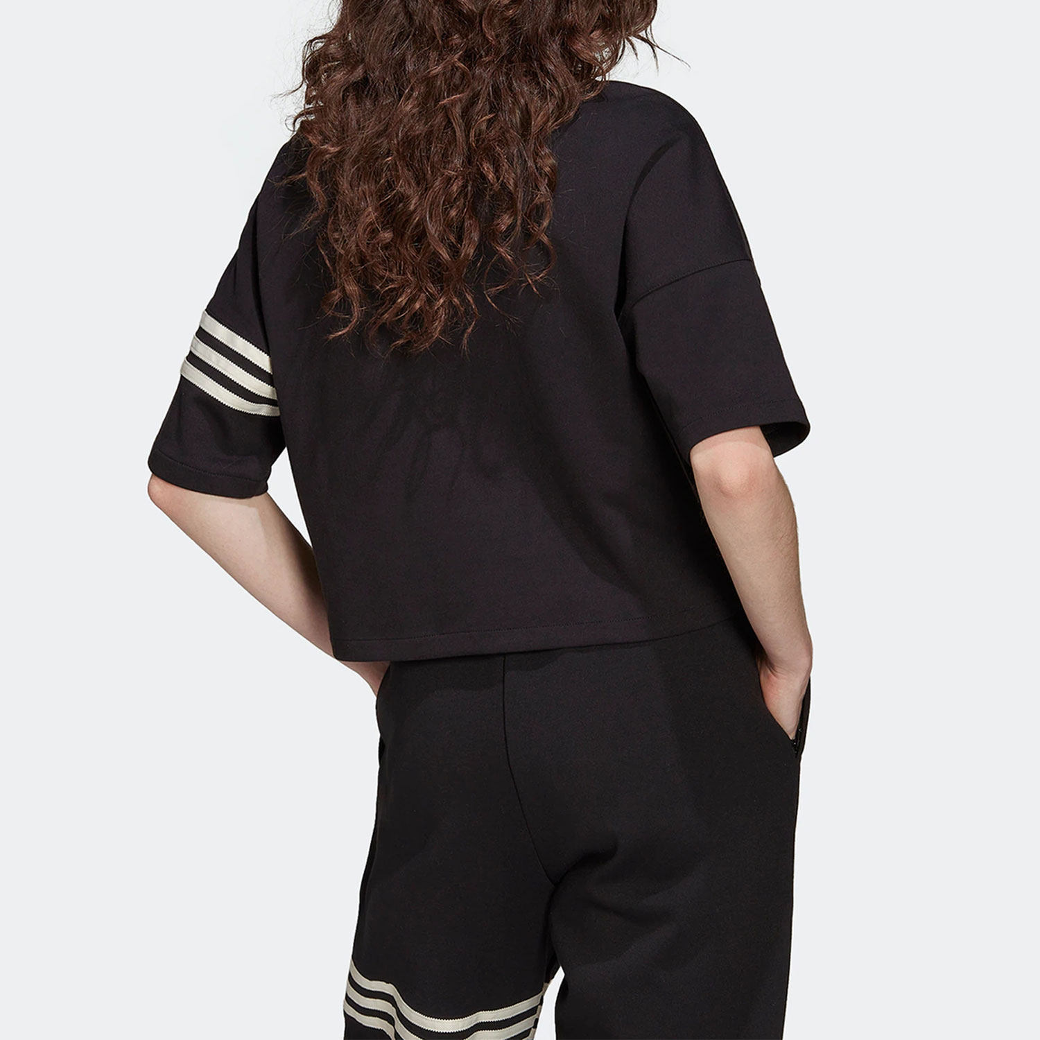 Adidas/阿迪达斯官方正品三叶草女子舒适运动圆领透气T恤 HM1758,淘宝优惠券,粉丝福利购,淘宝优惠卷