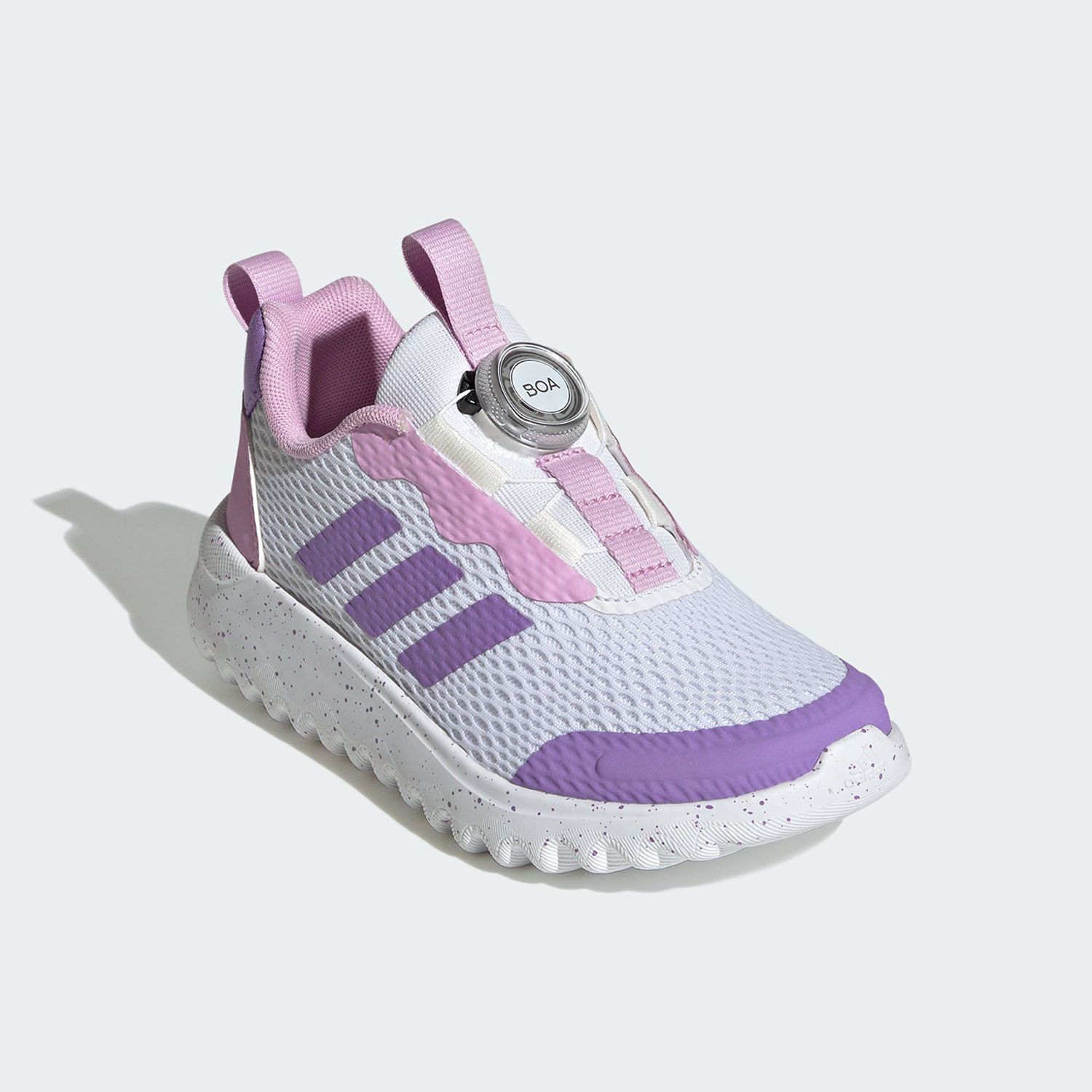 Adidas/阿迪达斯官方正品夏季儿童旋转按钮时尚透气运动鞋IG0582 - 图0