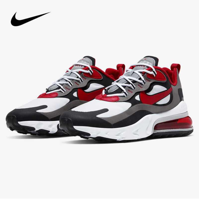 nike react red black