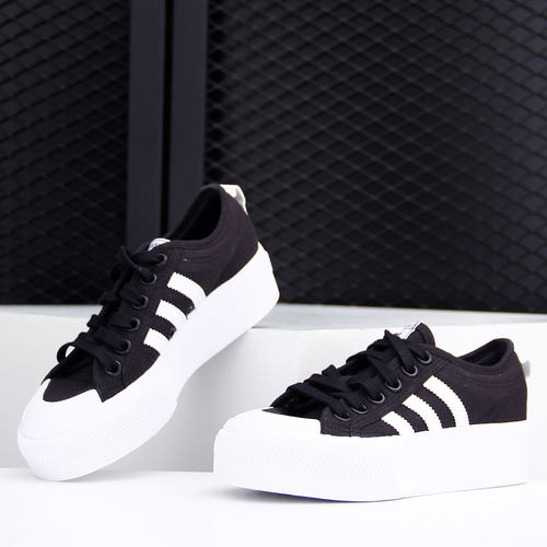 Adidas/阿迪达斯正品 三叶草 NIZZA PLATFORM W女子运动鞋 FV5321 - 图0