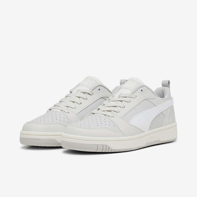 Puma/彪马官方正品Rebound v6 Low男女复古拼接运动板鞋392328-10,淘宝优惠券,粉丝福利购,淘宝优惠卷