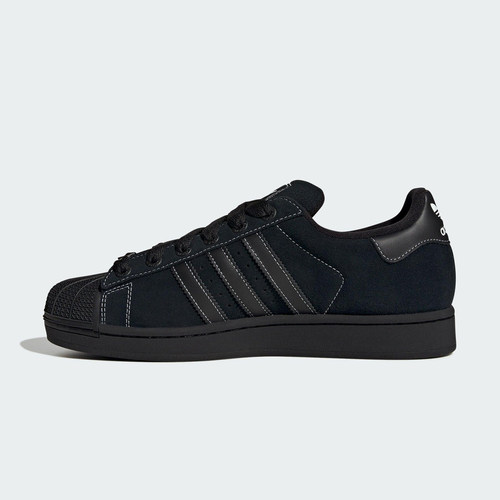 Adidas/阿迪达斯正品三叶草男女休闲皮革耐磨系带日常板鞋KI9520 - 图0
