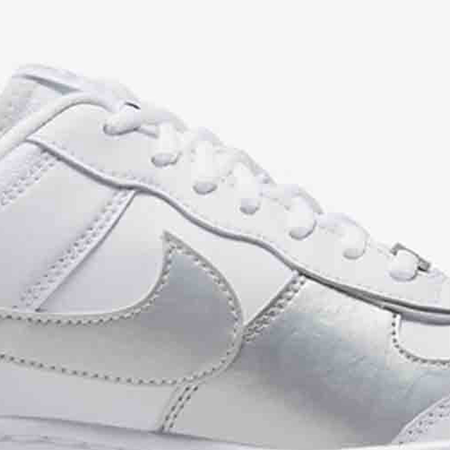 Nike/耐克正品Air Force 1 AF1空一号女子板鞋CI0919-119 - 图0