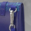 Li Ning BADFIVE Weichu material color matching casual sports men's and women's small crossbody bag ABDR502