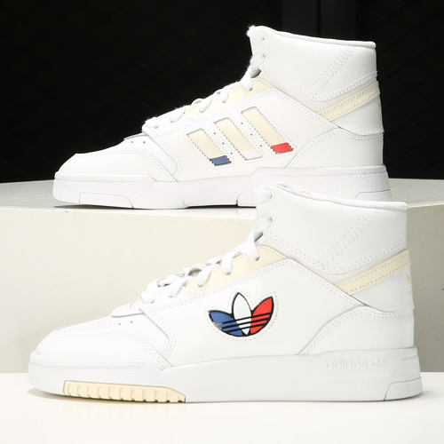Adidas/阿迪达斯正品三叶草DROP STEP XLT 男女经典板鞋 FX7693 - 图0