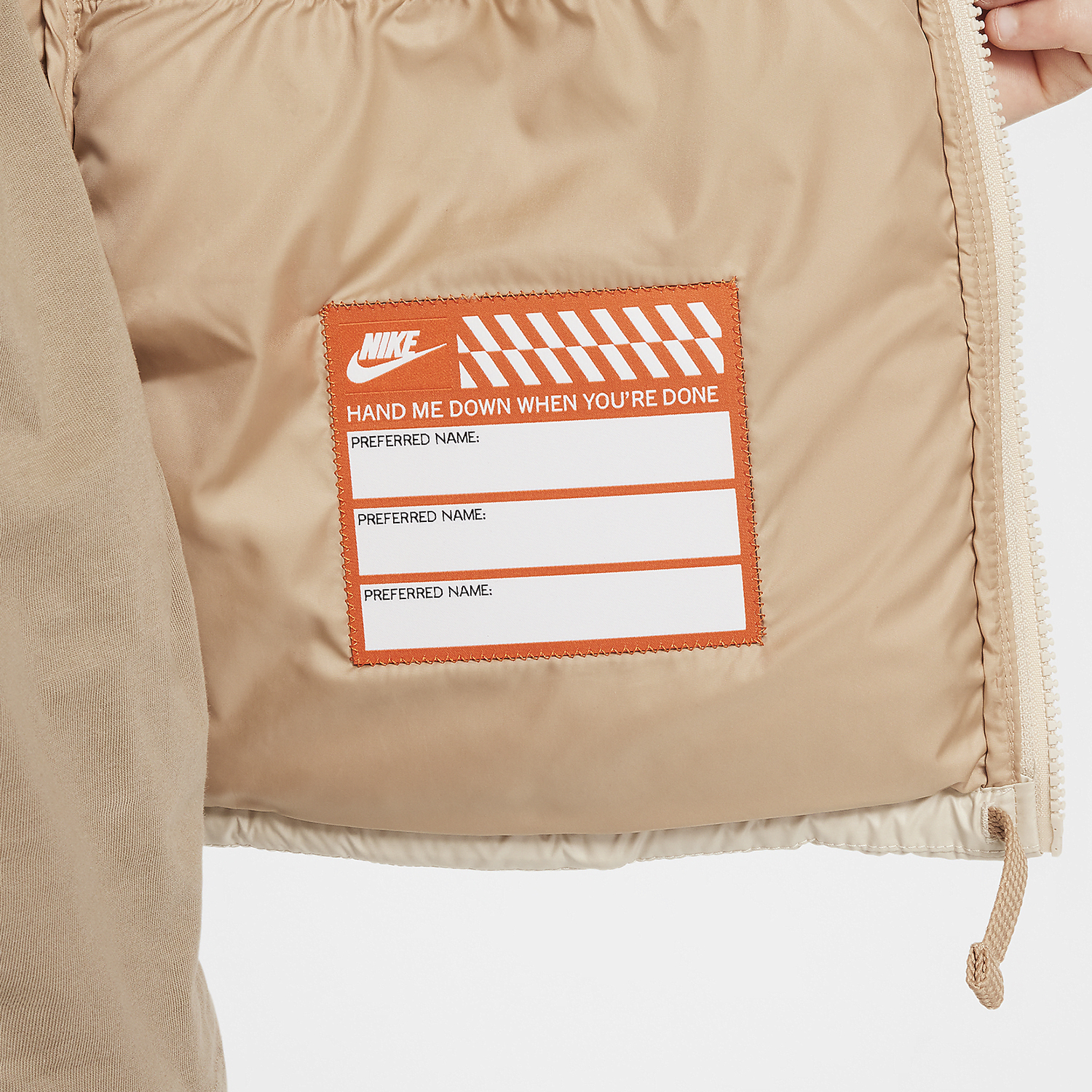 Nike/耐克正品2025秋季款大童日常连帽保暖耐穿马甲FD2844-126 - 图2