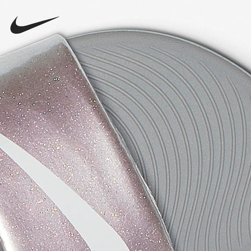 Nike/耐克官方正品KAWA SLIDE女子GS大童运动凉拖鞋819352-007 - 图1