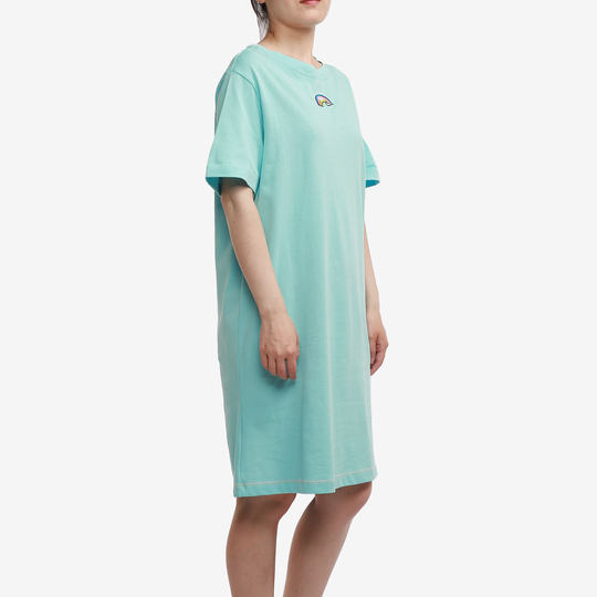 Nike/耐克正品当季新款女子休闲运动短袖宽松连衣裙 DJ6202-484