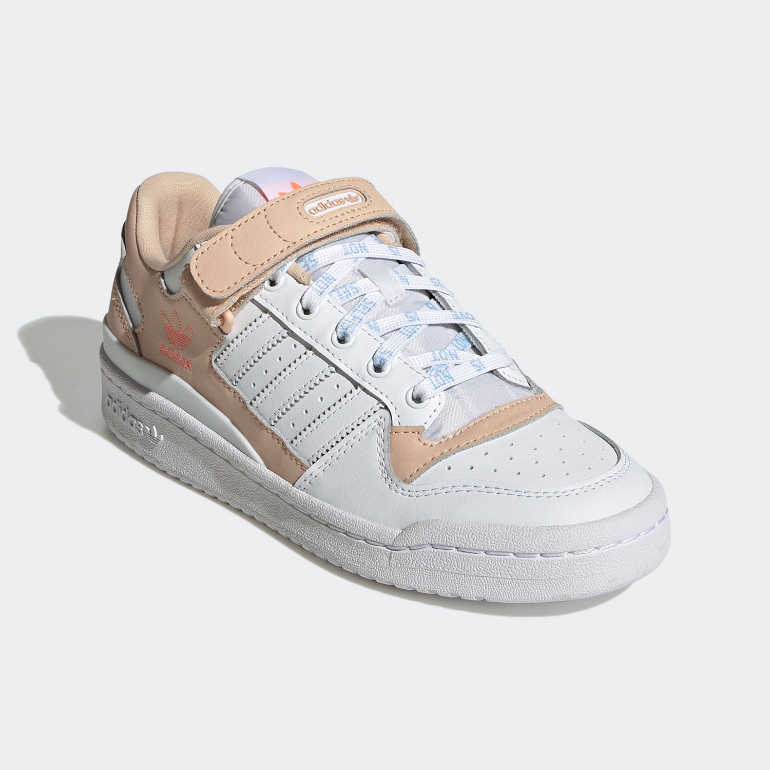 Adidas/阿迪达斯官方正品三叶草FORUM女子时尚潮流休闲板鞋GW0569-图0