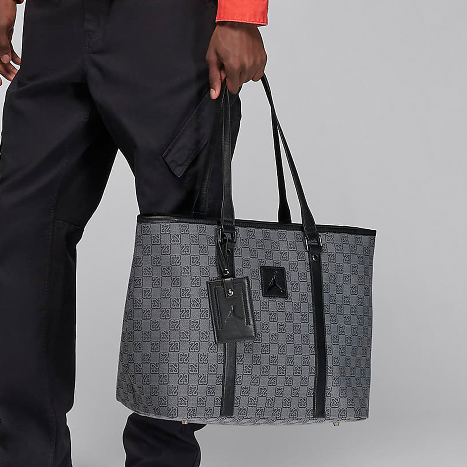 Nike/耐克正品Jordan Monogram男女挎包拎包托特包HF1890-070 - 图0