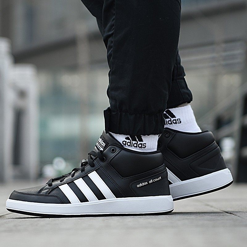 正品阿迪达斯男鞋2023秋新款高帮篮球板鞋透气运动鞋网球鞋H02981,淘宝优惠券,粉丝福利购,淘宝优惠卷