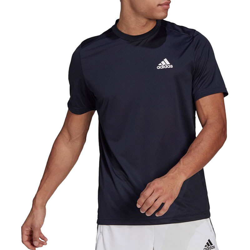 Adidas/阿迪达斯官方正品夏季新款男子透气宽松短袖上衣GM2097 - 图3