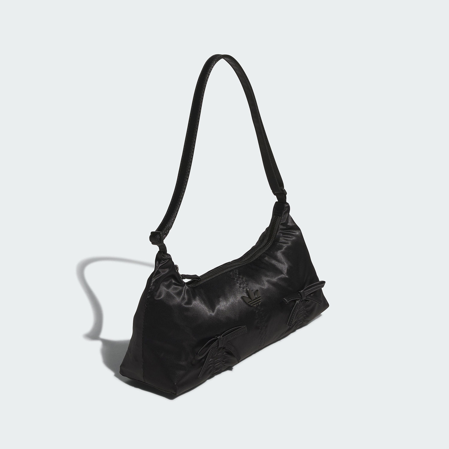 Adidas/阿迪达斯正品三叶草女士经典蝴蝶结法棍单肩挎包KC2770,淘宝优惠券,粉丝福利购,淘宝优惠卷