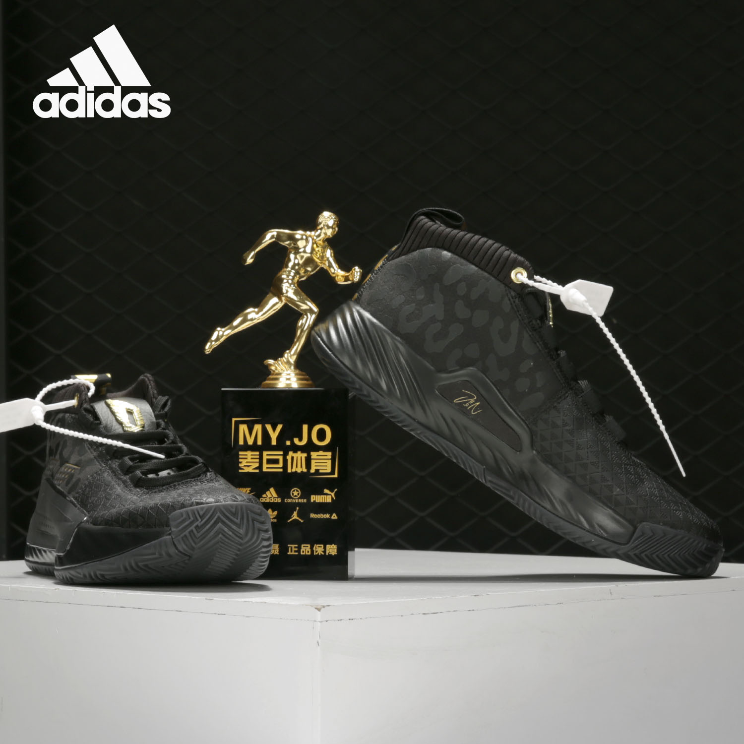 Adidas/阿迪达斯正品 2021男子- Marvel GCA利拉德篮球鞋 EG6577-图2